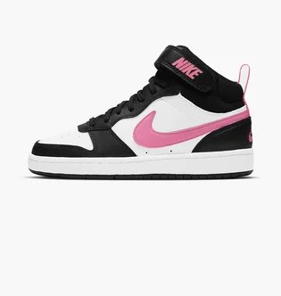 Кроссовки детские Nike Court Borough Mid 2 White/Black CD7782-005