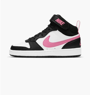 Кросівки дитячі Nike Court Borough Mid 2 White/Black CD7782-005