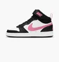 Кроссовки детские Nike Court Borough Mid 2 White/Black CD7782-005
