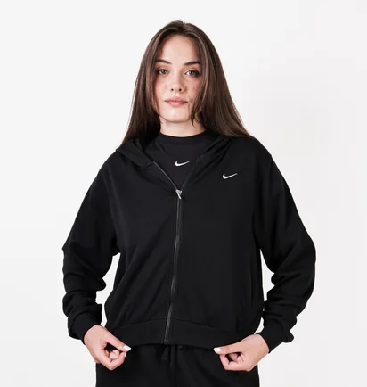 Олимпийка женская Nike Nsw Nk Chll Ft Fz Hdy Black FN2415-010