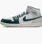 Кросівки чоловічі Air Jordan 1 Mid Se White/Green FQ7720-103