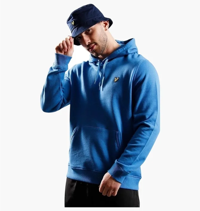 Худи мужское Lyle & Scott Pullover Blue ML416VOG-BLUE