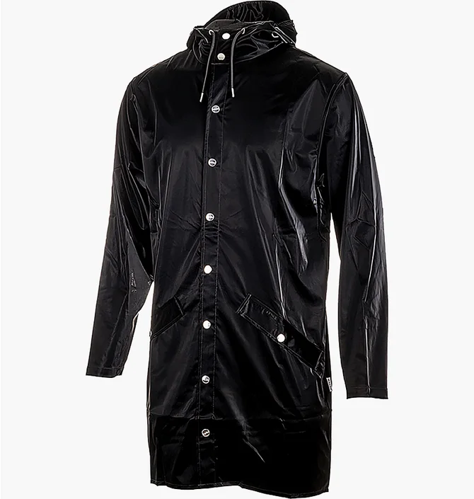 Пальто унісекс Rains Jackets Black 1202-VELVETBLACK
