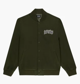 Бомбер мужской RipNDip Fire Spirit Varsity Green RNDFAL24102
