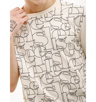 Футболка мужская Ellesse Gilliano T-Shirt Beige SHV20113-904