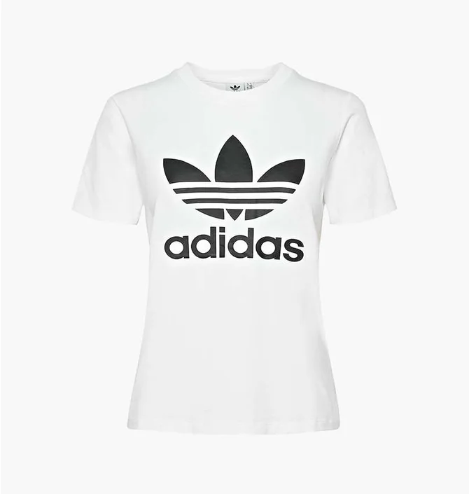 Футболка женская Adidas Originals Trefoil Tee White FM3306