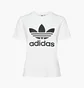 Футболка женская Adidas Originals Trefoil Tee White FM3306