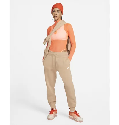 Штани жіночі Nike W Nsw Phnx Flc Hr Pant Std Beige Dq5688-200