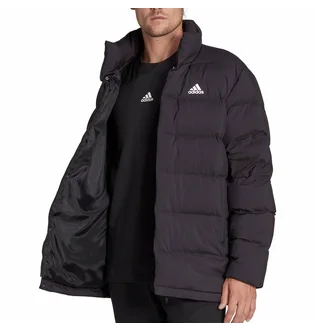 Пуховик чоловічий Adidas Helionic Mid-Length Down Jacket Black HG8700
