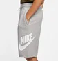 Шорты мужские Nike M Nsw He Short Ft Alumni Grey AR2375-064