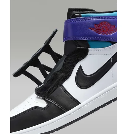 Кроссовки мужские Air Jordan 1 Hi Flyease White/Black CQ3835-154