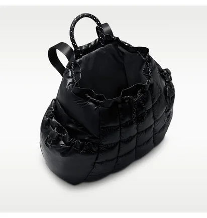 Рюкзак жіночий Nike Nsw Puffle Mini Bkpk Black HQ6693-010
