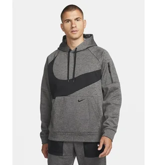 Худи мужское Nike M Nk Tf Hd Po Swoosh Grey Dq5401-071
