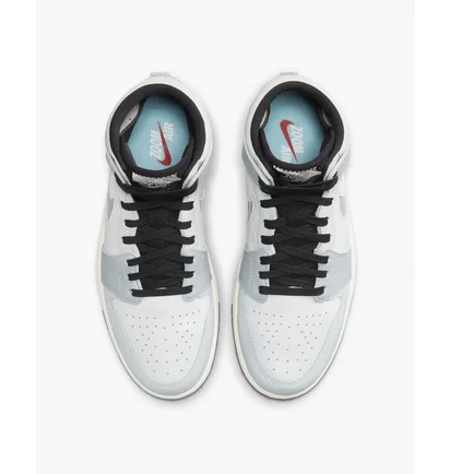 Кроссовки женские Air Jordan Air 1 Zoom Air Cmft 2 Shoes White/Grey FJ4652-100