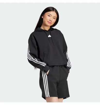 Худи женское Adidas Future Icons 3-Stripes Black IP1533