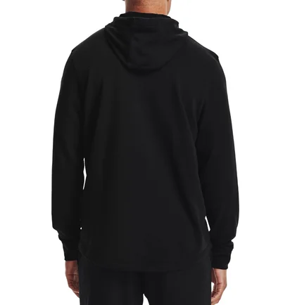 Худи мужское Under Armour Sweatshirt À Capuche Ua Rival Terry Big Logo Hd Black 1361559-001