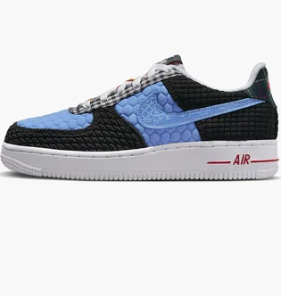 Кроссовки детские Nike Air Force 1 Lv8 Black/Blue DZ5302-001
