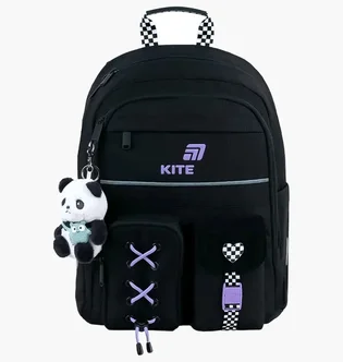 Рюкзак детский Kite Panda Love Black K26-584M-2