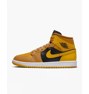 Кроссовки женские Air Jordan Wmns Air 1 Mid Orange BQ6472-700
