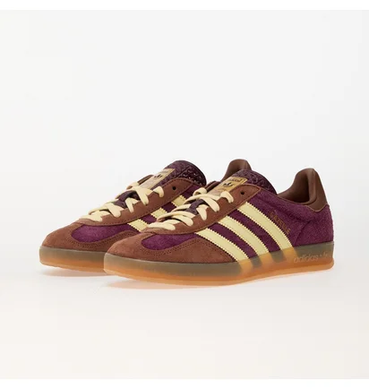 Кросівки унісекс Adidas Gazelle Indoor Violet/Brown JI0324