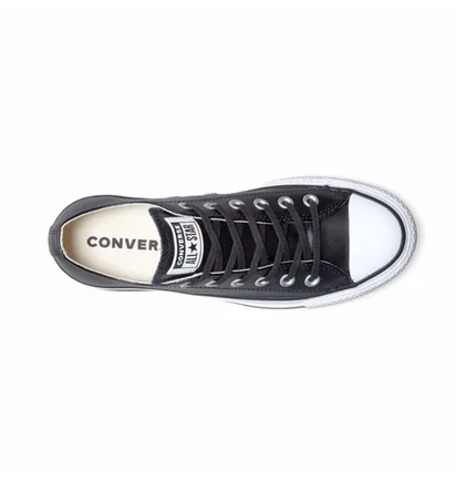 Кеды женские Converse Chuck Taylor All Star Lift Clean Leather Low Top Black C561681