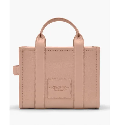 Сумка женская Marc Jacobs The Leather Small Tote Bag Peach H009L01SP21-ROSE-64174