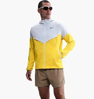 Ветровка мужская Nike Running White/Yellow HV6521-100