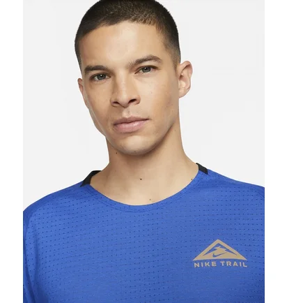 Футболка чоловіча Nike Trail Solar Chase MenS Dri-Fit Short-Sleeve Running Top Blue DV9305-405