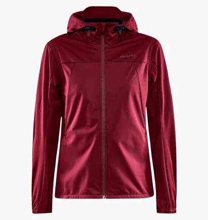 Куртка жіноча Craft Adv Essence Hydro Bordo 1912465-492000