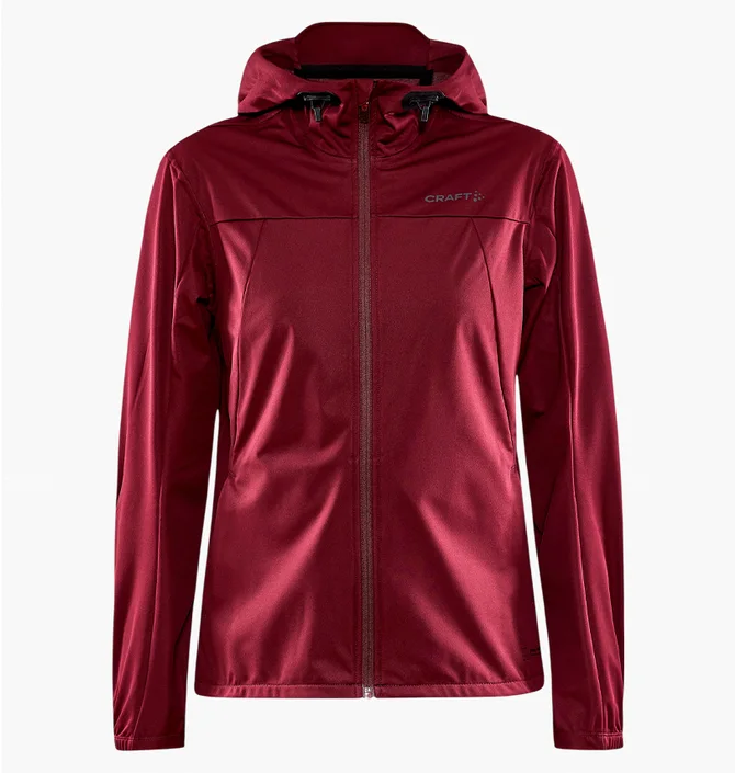 Куртка жіноча Craft Adv Essence Hydro Bordo 1912465-492000