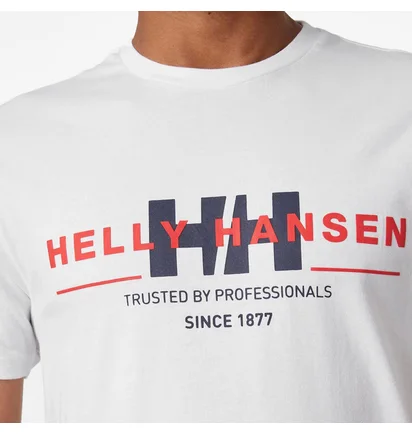 Футболка мужская Helly Hansen Rwb Graphic T-Shirt White 53763-001