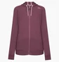 Толстовка женская CMP Jacket Fix Hood Bordo 32D8016-C904
