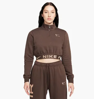 Кофта женская Nike Sportswear Air WomenS Fleece Top Brown FB8067-237