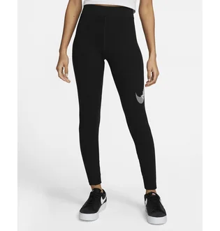 Леггинсы женские Nike Sportswear Swoosh Leggings Black Dr5617-010