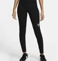 Леггинсы женские Nike Sportswear Swoosh Leggings Black Dr5617-010