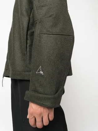 Кофта мужская ROA Zip Up Olive RBMW007WO03