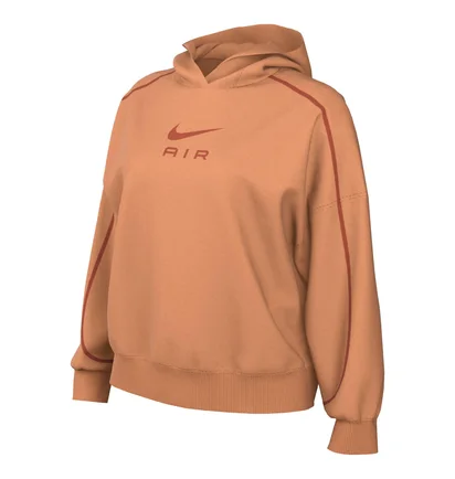 Худі жіноче Nike Air Fleece Hoodie Orange DQ6915-871
