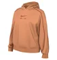Худі жіноче Nike Air Fleece Hoodie Orange DQ6915-871