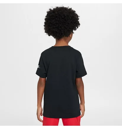 Футболка детская Nike Toddler Brandmark Swoosh Black 86M843-023