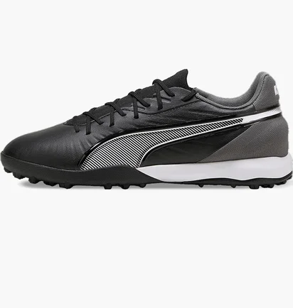 Сороконожки унисекс Puma King Match Tt Black/Grey 107879-01