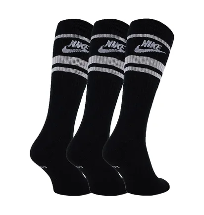 Шкарпетки унісекс Nike Sportswear Essential Black (3 пари) CQ0301-010