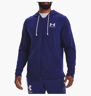 Толстовка чоловіча Under Armour Rival Terry Lc Fz-Blu Violet 1370409-468