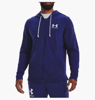 Толстовка мужская Under Armour Rival Terry Lc Fz-Blu Violet 1370409-468