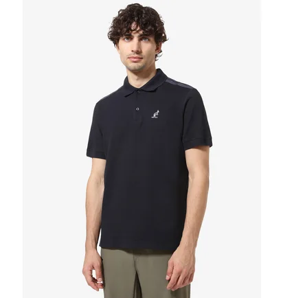 Поло мужское AUSTRALIAN Tape Stripe Polo Club Pique Black LSUPO0060-200