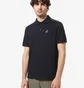 Поло мужское AUSTRALIAN Tape Stripe Polo Club Pique Black LSUPO0060-200