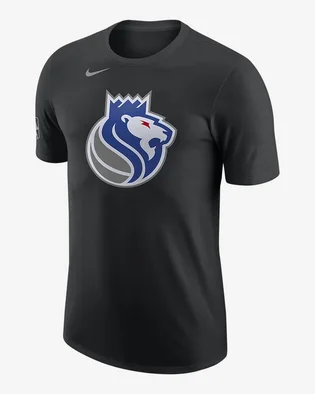 Футболка мужская Nike T-Shirt Nba Sacramento Kings City Edition Black FN1179-010
