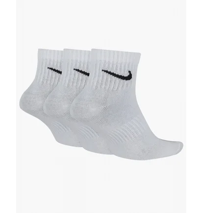 Шкарпетки унісекс Nike Everyday Ltwt Ankle (3 пари, неутеплені) SX7677-100