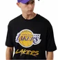 Футболка чоловіча NEW ERA Nba Los Angeles Lakers Script Mesh Black 60284737