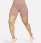 Топ женский Nike Go WomenS Firm-Support High-Waisted 8 Biker Shorts With Pockets Peach DQ5923-618
