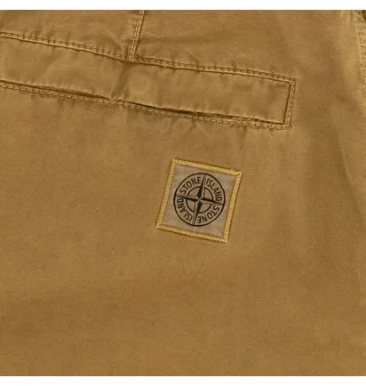 Штаны мужские Stone Island Trousers Yellow 7815311WA-V0198